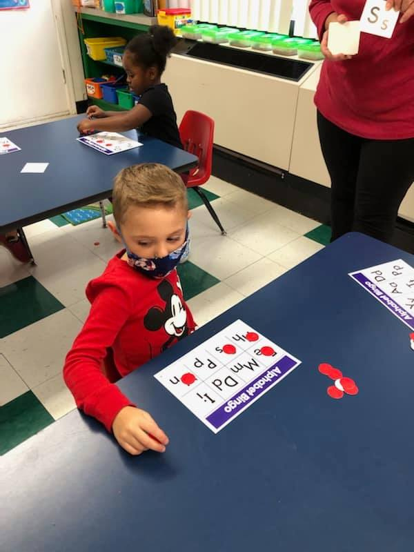 Alphabet Bingo for Preschoolers