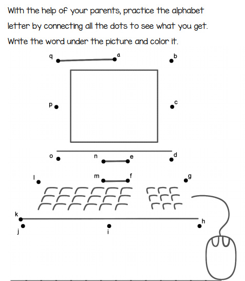 Internal Computer Parts Identification Worksheet