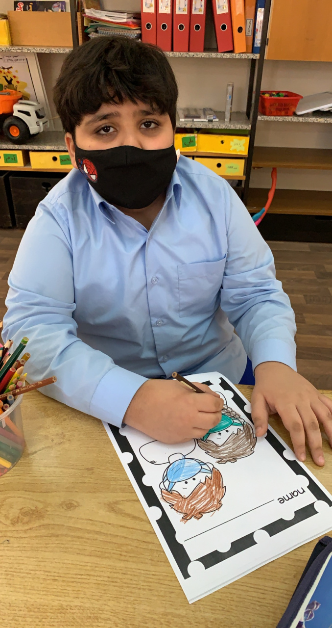 teaching kids about face mask