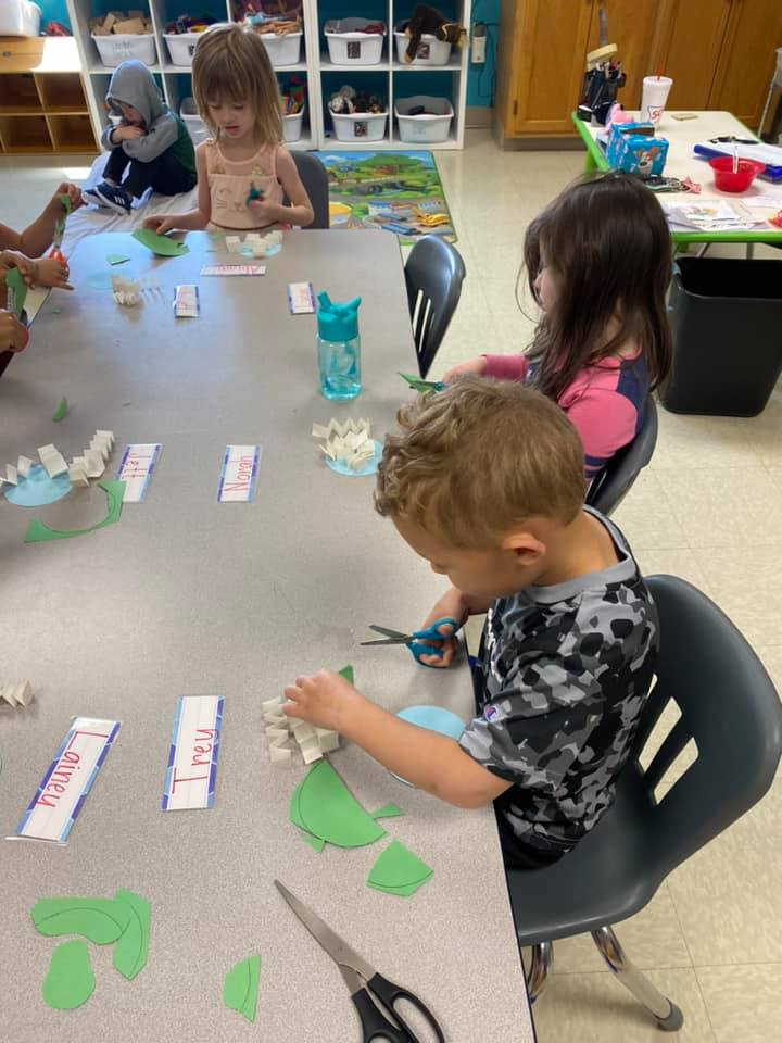 Cutting Out and Gluing a Model of Earth