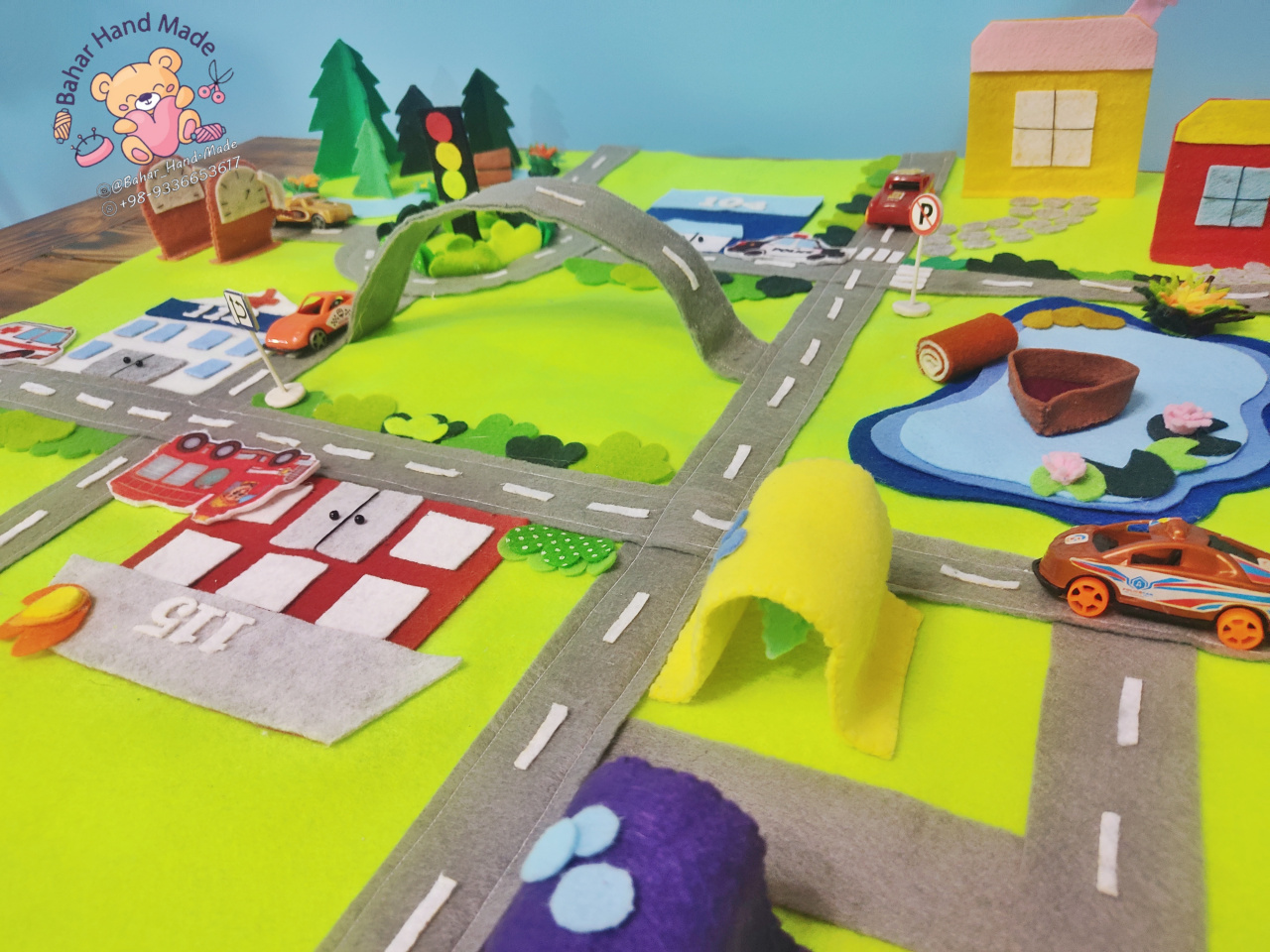 Street training, learning the police station and its emergency number, learning the fire station and its number