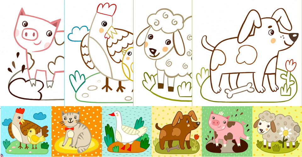 Free Printable Barnyard Animal - School 1 1673954432 